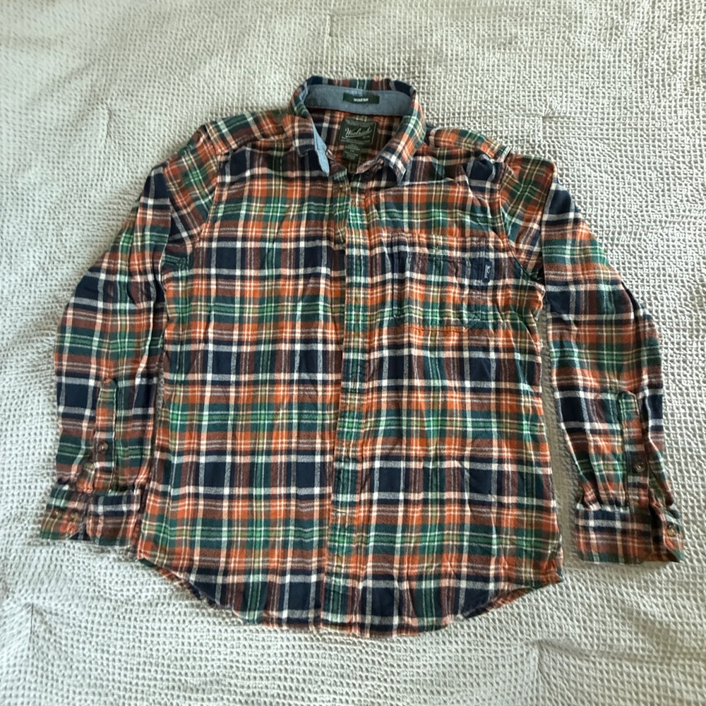 Woolrich Pure Cotton Plaid Flannel